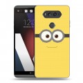 Дизайнерский пластиковый чехол для LG V20 Миньоны