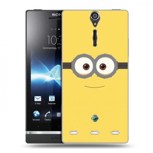 Дизайнерский пластиковый чехол для Sony Xperia S Миньоны