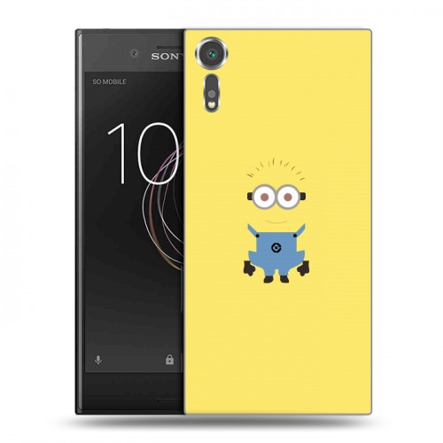 Дизайнерский пластиковый чехол для Sony Xperia XZs Миньоны