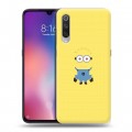 Дизайнерский силиконовый с усиленными углами чехол для Xiaomi Mi9 Миньоны