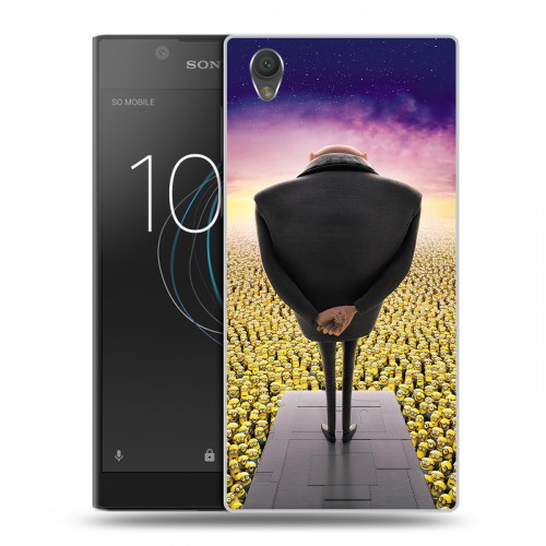 Дизайнерский пластиковый чехол для Sony Xperia L1 Миньоны