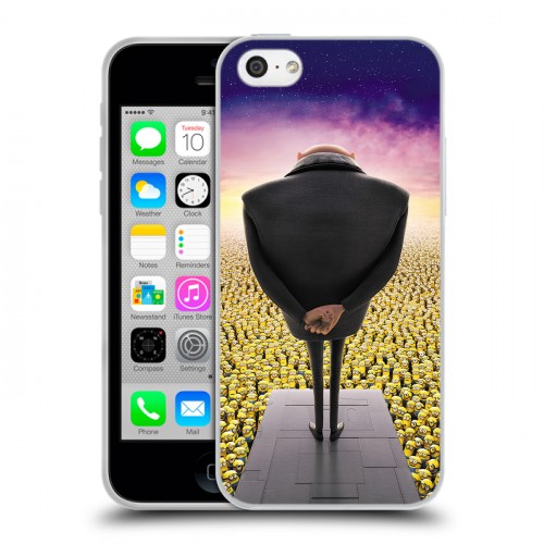 Дизайнерский пластиковый чехол для Iphone 5c Миньоны