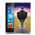 Дизайнерский пластиковый чехол для Microsoft Lumia 435 Миньоны