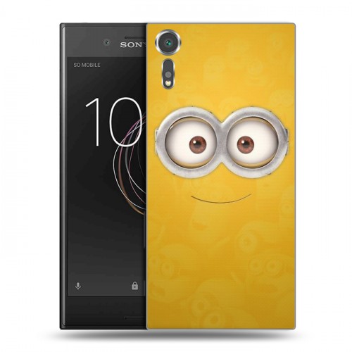 Дизайнерский пластиковый чехол для Sony Xperia XZs Миньоны