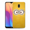 Дизайнерский силиконовый с усиленными углами чехол для Xiaomi RedMi 8A Миньоны