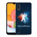 Дизайнерский силиконовый чехол для Samsung Galaxy M01 Counter-strike