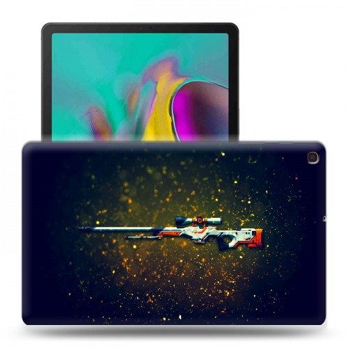Дизайнерский силиконовый чехол для Samsung Galaxy Tab A 10.1 (2019) Counter-strike