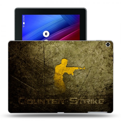 Дизайнерский силиконовый чехол для ASUS ZenPad 10 Counter-strike