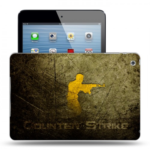 Дизайнерский силиконовый чехол для Ipad Mini Counter-strike