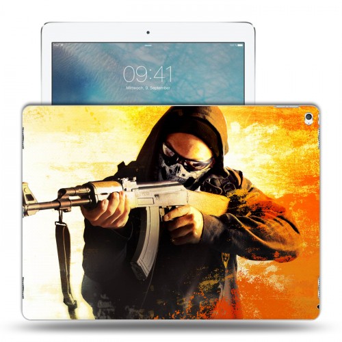 Дизайнерский пластиковый чехол для Ipad Pro Counter-strike