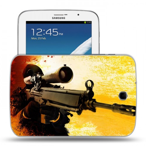Дизайнерский силиконовый чехол для Samsung Galaxy Note 8.0 Counter-strike