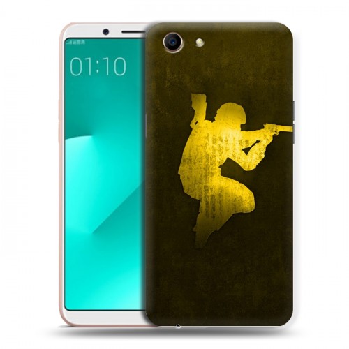 Дизайнерский пластиковый чехол для OPPO A83 Counter-strike