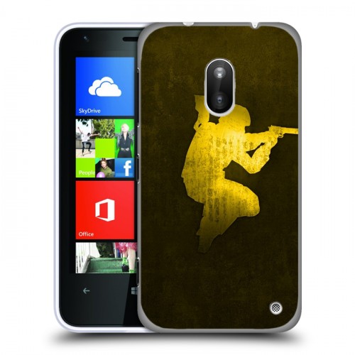 Дизайнерский пластиковый чехол для Nokia Lumia 620 Counter-strike