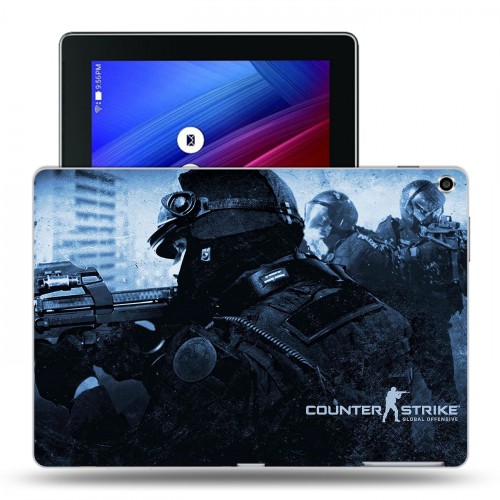 Дизайнерский силиконовый чехол для ASUS ZenPad 10 Counter-strike