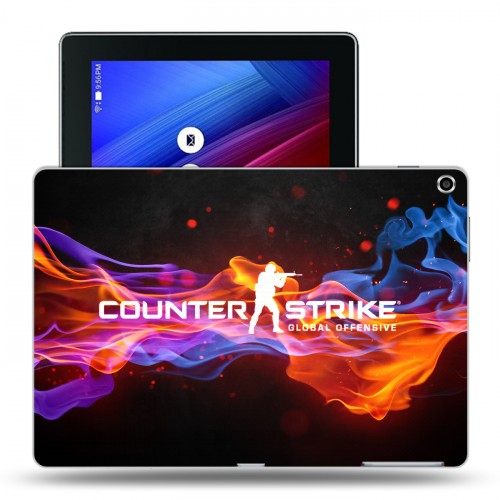 Дизайнерский силиконовый чехол для ASUS ZenPad 10 Counter-strike