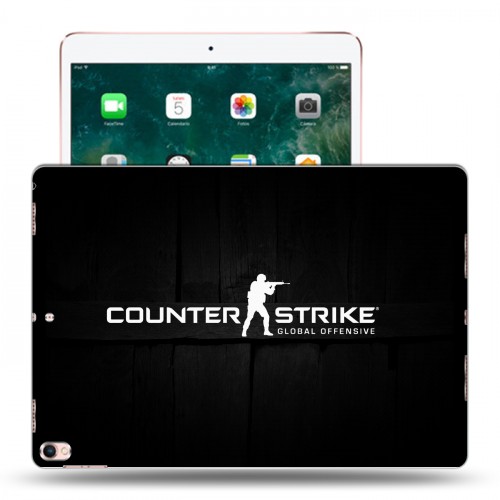 Дизайнерский силиконовый чехол для Ipad Pro 10.5 Counter-strike