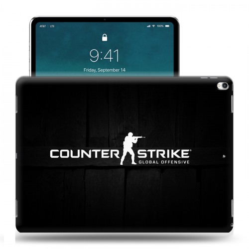 Дизайнерский силиконовый чехол для IPad Pro 12.9 (2018) Counter-strike