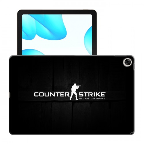 Дизайнерский силиконовый чехол для Realme Pad Counter-strike