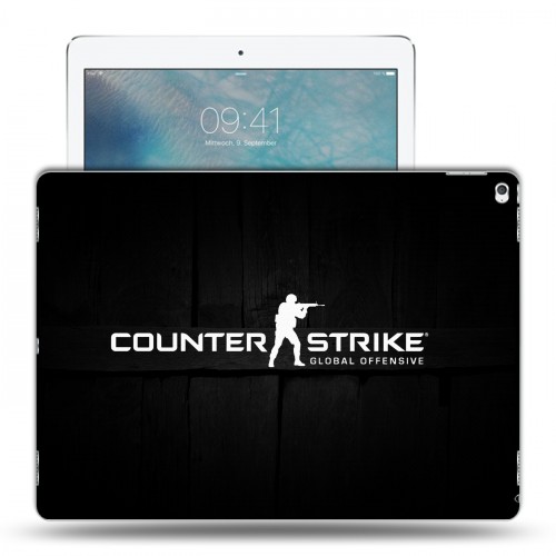 Дизайнерский силиконовый чехол для Ipad Pro Counter-strike