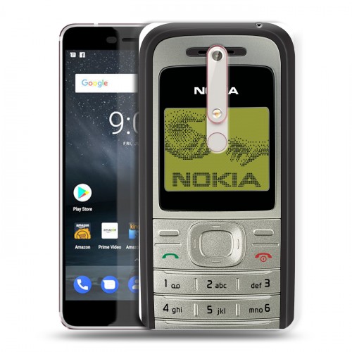 Дизайнерский пластиковый чехол для Nokia 6 (2018) Креативные