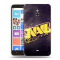 Дизайнерский пластиковый чехол для Nokia Lumia 1320 Нави