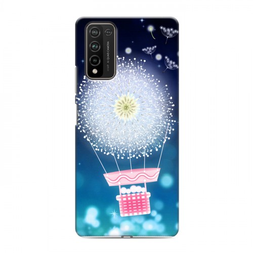 Дизайнерский пластиковый чехол для Huawei Honor 10X Lite Прекрасные одуванчики