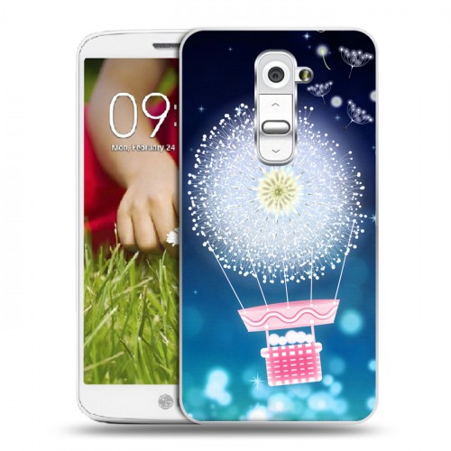 Дизайнерский пластиковый чехол для LG Optimus G2 mini Прекрасные одуванчики