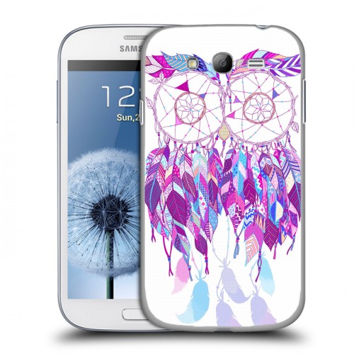 Дизайнерский пластиковый чехол для Samsung Galaxy Grand Совиные ловцы снов