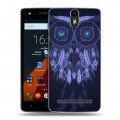 Дизайнерский силиконовый чехол для Wileyfox Storm Совиные ловцы снов