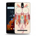 Дизайнерский силиконовый чехол для Wileyfox Storm Совиные ловцы снов