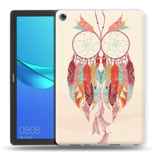 Дизайнерский силиконовый чехол для Huawei MediaPad M5 10.8 Совиные ловцы снов