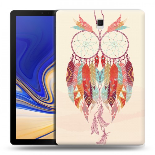 Дизайнерский силиконовый чехол для Samsung Galaxy Tab S4 Совиные ловцы снов