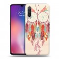 Дизайнерский силиконовый с усиленными углами чехол для Xiaomi Mi9 Совиные ловцы снов