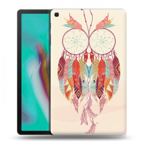 Дизайнерский силиконовый чехол для Samsung Galaxy Tab A 10.1 (2019) Совиные ловцы снов
