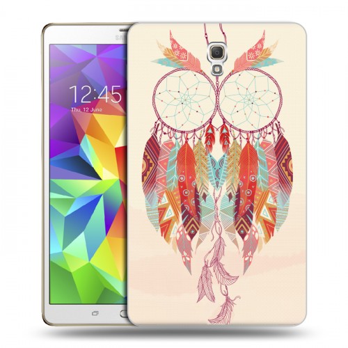 Дизайнерский силиконовый чехол для Samsung Galaxy Tab S 8.4 Совиные ловцы снов