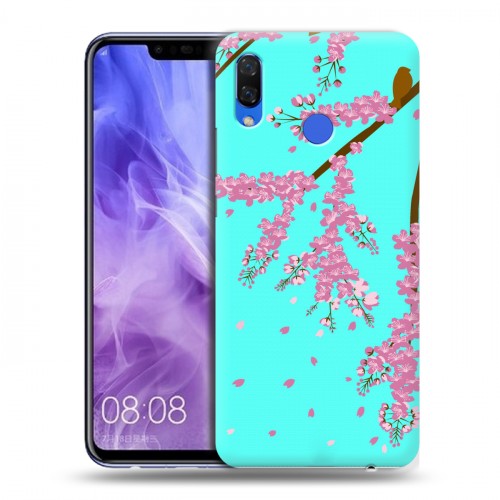 Дизайнерский пластиковый чехол для Huawei Nova 3i Волшебная сакура