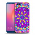 Дизайнерский пластиковый чехол для Huawei Honor View 10 Кислотные мандалы