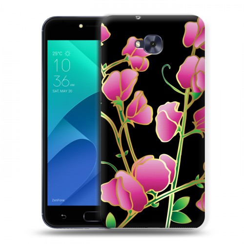 Дизайнерский пластиковый чехол для ASUS ZenFone 4 Selfie Люксовые цветы