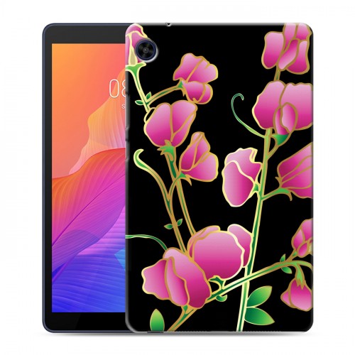 Дизайнерский силиконовый чехол для Huawei MatePad T8 Люксовые цветы