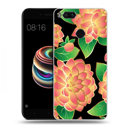 Дизайнерский силиконовый чехол для Xiaomi Mi5X Люксовые цветы