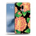 Дизайнерский силиконовый чехол для Meizu 16th Plus Люксовые цветы