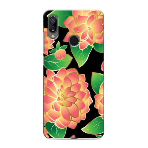 Дизайнерский силиконовый чехол для BQ 6040L Magic Люксовые цветы