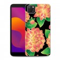 Дизайнерский силиконовый чехол для Huawei Honor 9S Люксовые цветы