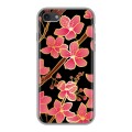 Дизайнерский силиконовый чехол для Iphone 7 Люксовые цветы