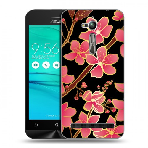 Дизайнерский пластиковый чехол для ASUS ZenFone Go ZB500KL Люксовые цветы