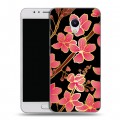 Дизайнерский силиконовый чехол для Meizu M5s Люксовые цветы