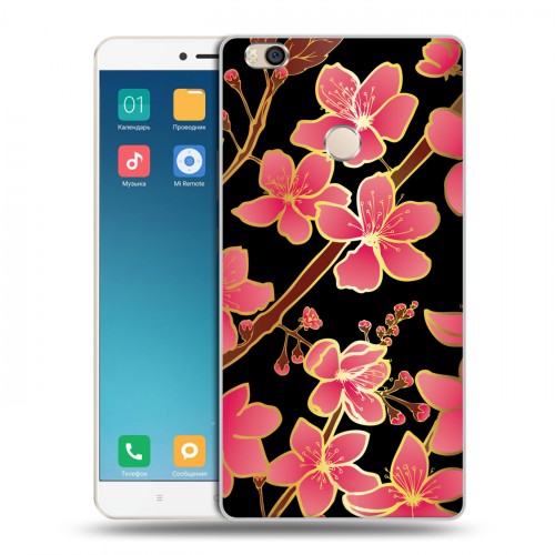 Дизайнерский пластиковый чехол для Xiaomi Mi Max 2 Люксовые цветы