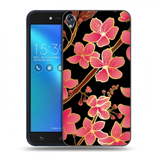 Дизайнерский силиконовый чехол для Asus ZenFone Live Люксовые цветы