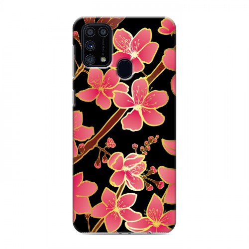 Дизайнерский силиконовый чехол для Samsung Galaxy M31 Люксовые цветы