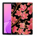 Дизайнерский силиконовый чехол для Huawei MatePad T10 Люксовые цветы
